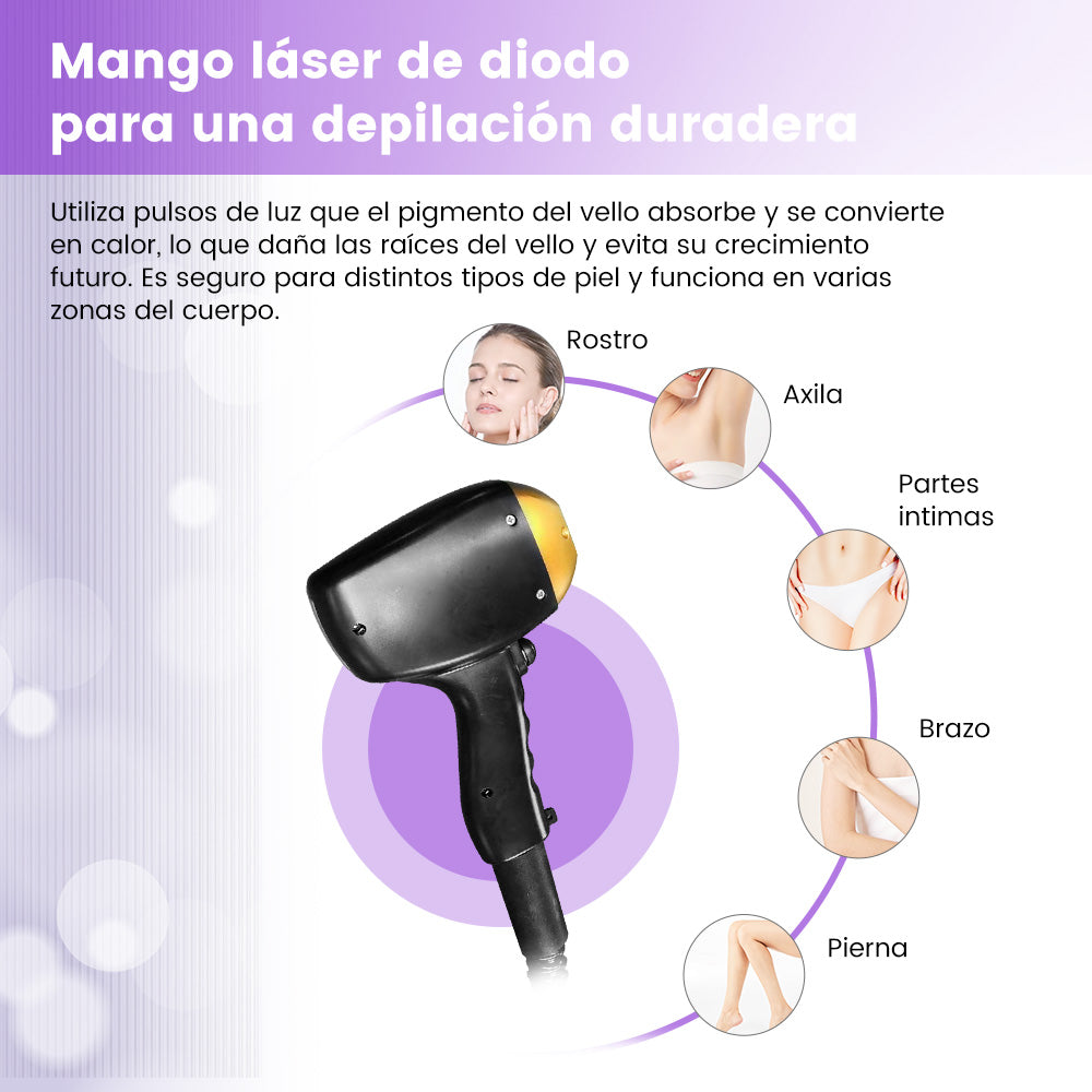 2In1 High-Power Pico Laser Diode Laser Machine For Tattoo Hair Spots Removal