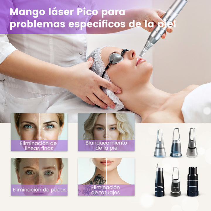 2In1 High-Power Pico Laser Diode Laser Machine For Tattoo Hair Spots Removal