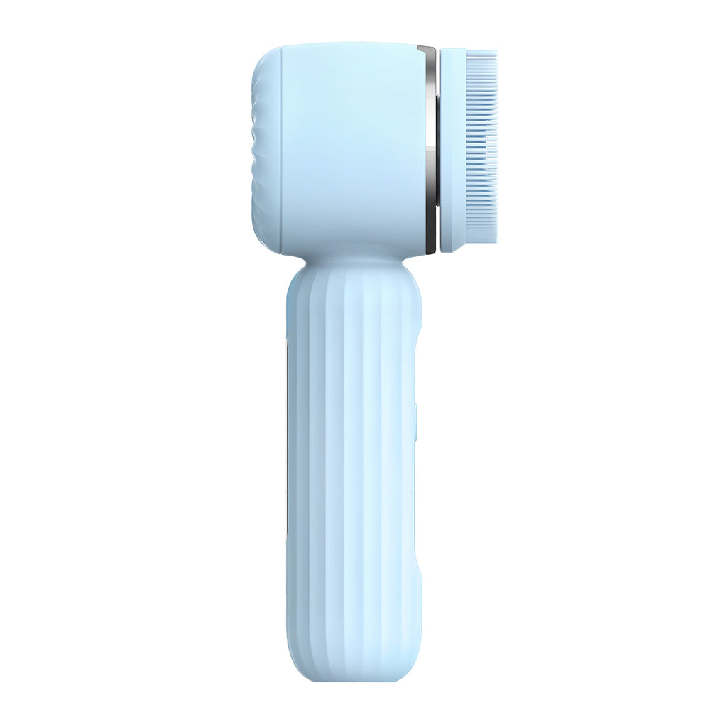 left side view of Portable Ultrasonic Facial Cleansing Brush