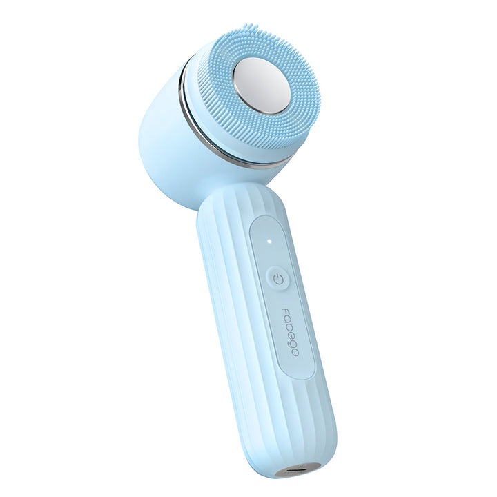 under interface of Portable Ultrasonic Facial Cleansing Brush