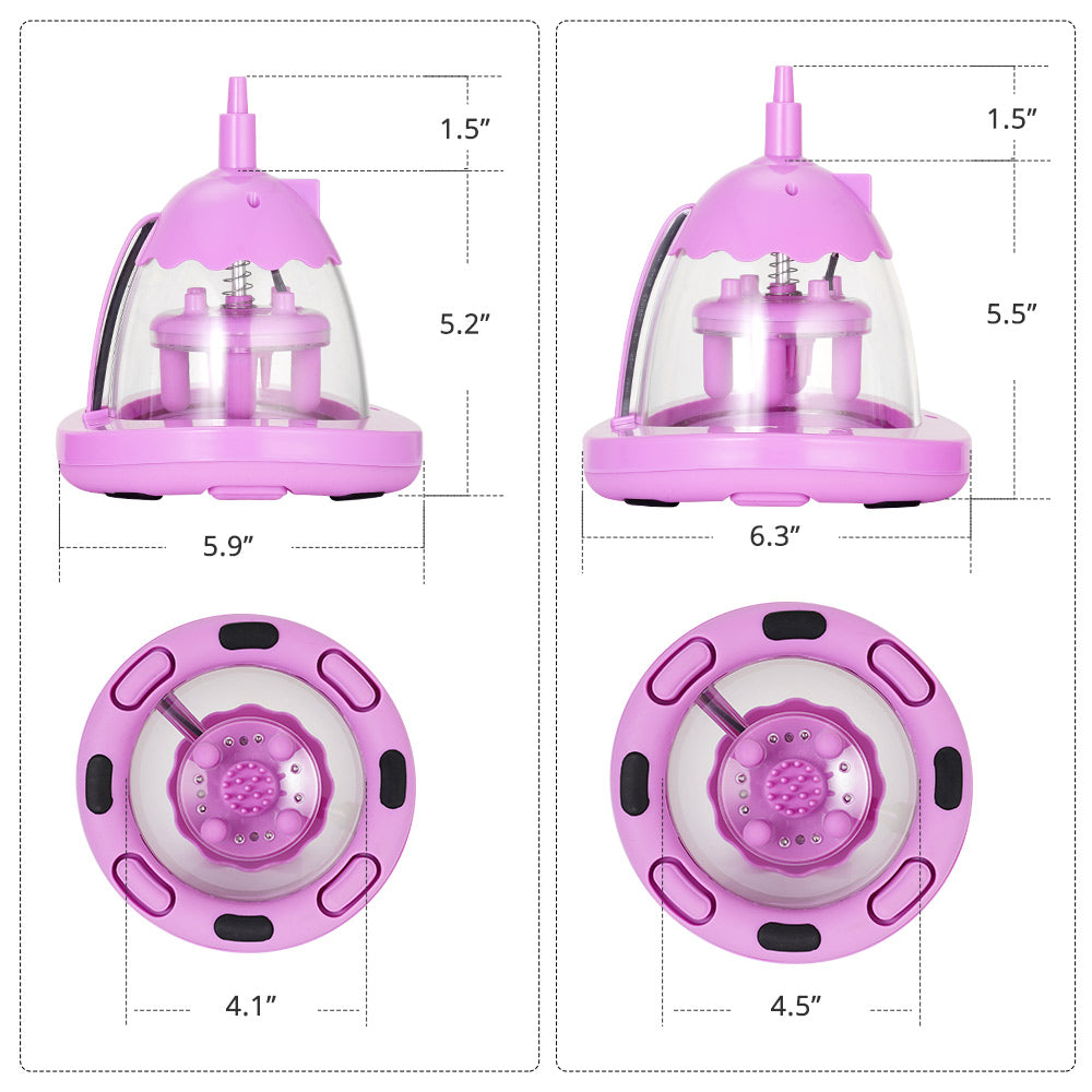 Cup sizes of 2 Sizes Vacuum Therapy Machine