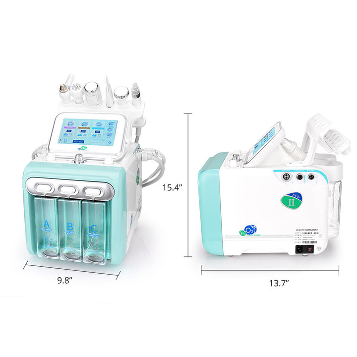 Product size of Pro 6 In 1 Hydro Dermabrasion & Microdermabrasion Machine