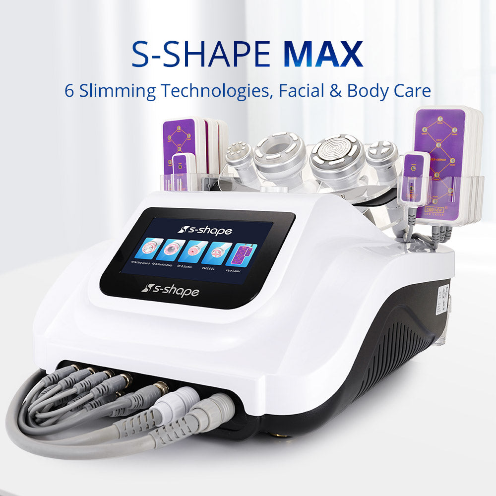 6 In 1 30K Cavitation Machine Body Sculpting & Skin Rejuvenation With