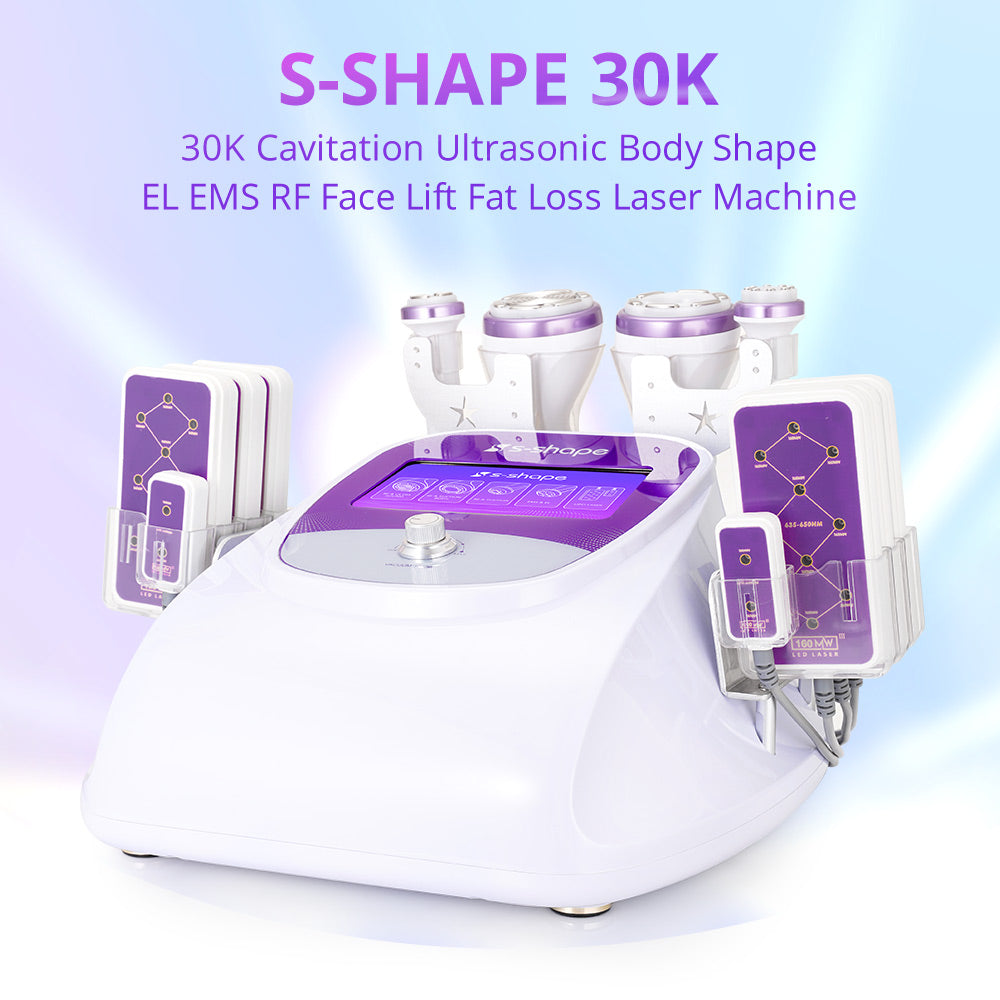 30K Ultrasonic Cavitation 160mW Laser Lipo Machine