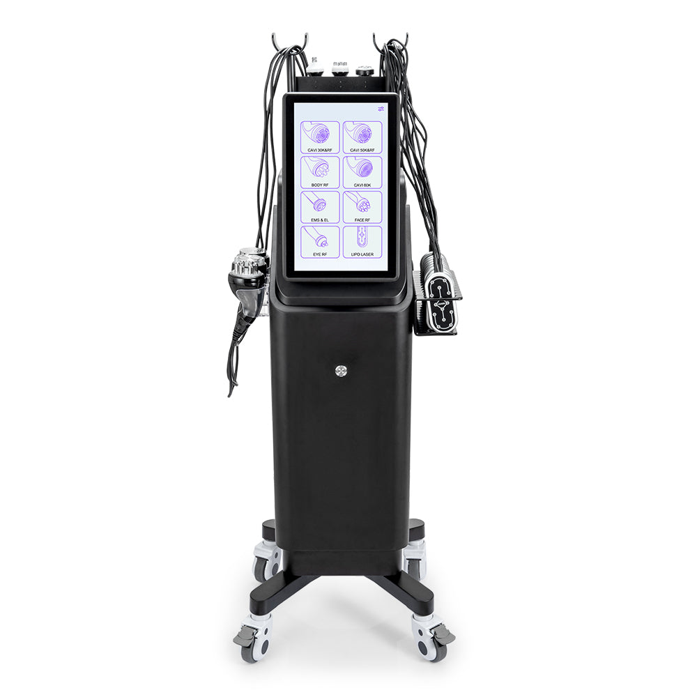 Pro 8in1 30K 50K 80K S Shape Cavitation Machine For Body Contouring & Facial Anti-Aging
