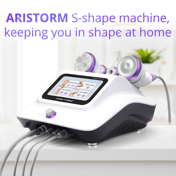 4 in 1 30k Aristorm S-Shape Cavitation Machine at home