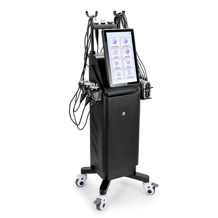 Pro 8in1 30K 50K 80K S Shape Cavitation Machine For Body Contouring & Facial Anti-Aging