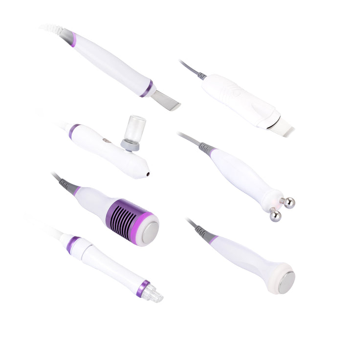 Peneelily 6 in 1 Hydro Dermabrasion Blackhead Removal Skin Scrubber Deep Cleaning Machine