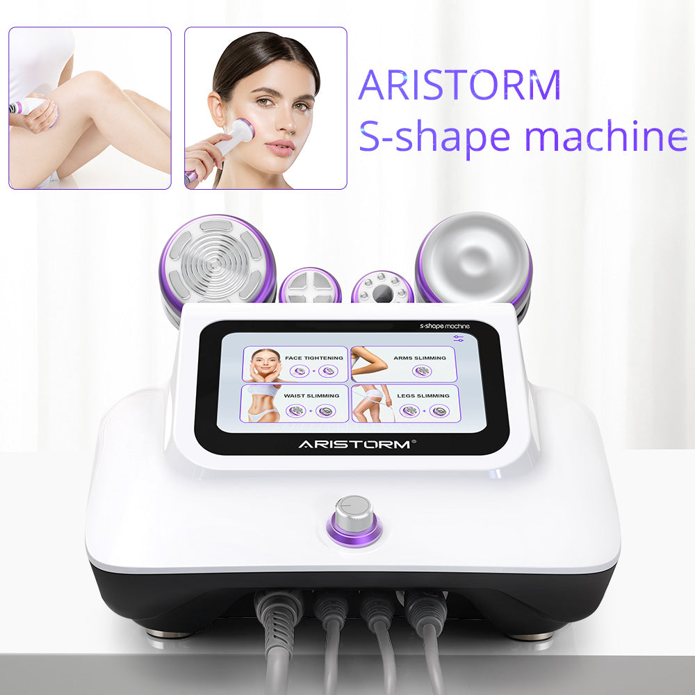 Newest 4 in 1 30k Aristorm S-Shape Cavitation Machine Body Sculpting