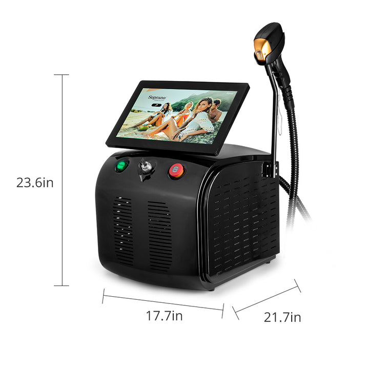 2In1 High-Power Pico Laser Diode Laser Machine For Tattoo Hair Spots Removal