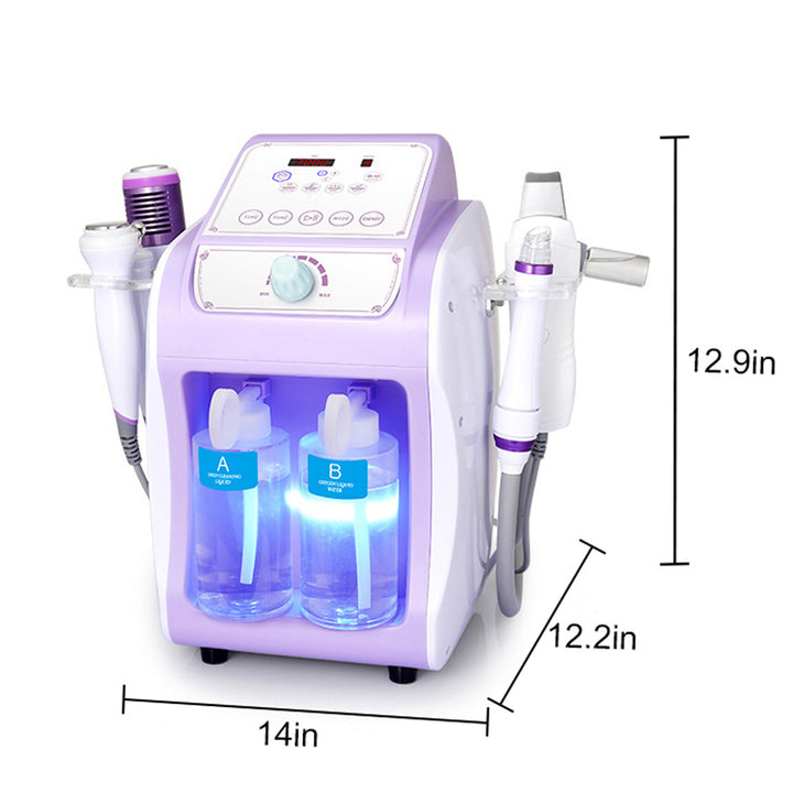 Peneelily 6 in 1 Hydra Dermabrasion Blackhead Removal Skin Scrubber Deep Cleaning Machine