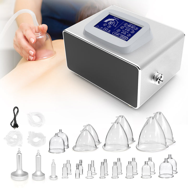 Vacuum Cupping Breast Enlargement Lift Lymph Detox Therapy Machine