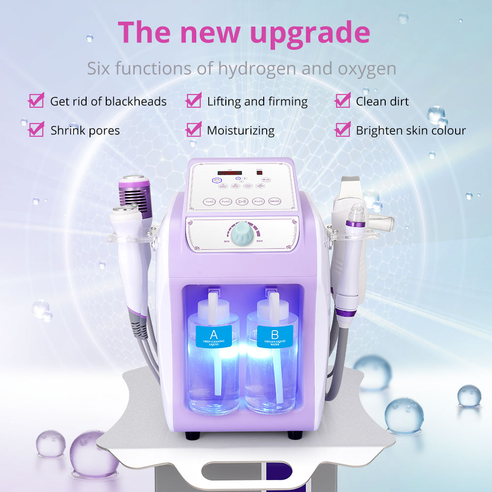 6 In 1 Peneelily Ultrasonic Hydrodermabrasion Facial Machine