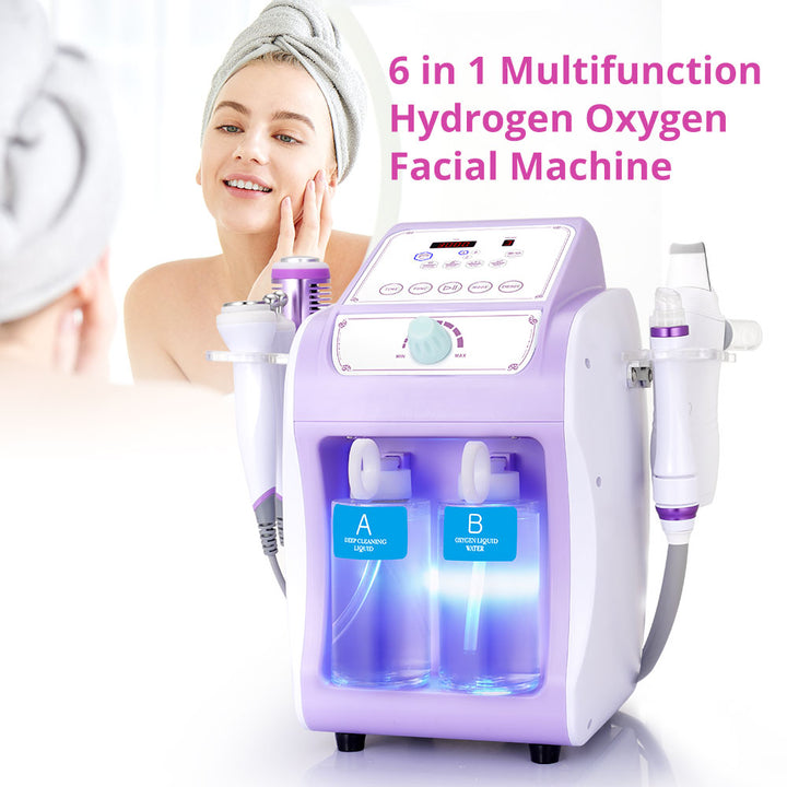 6 In 1 Peneelily Ultrasonic Hydrodermabrasion Facial Machine