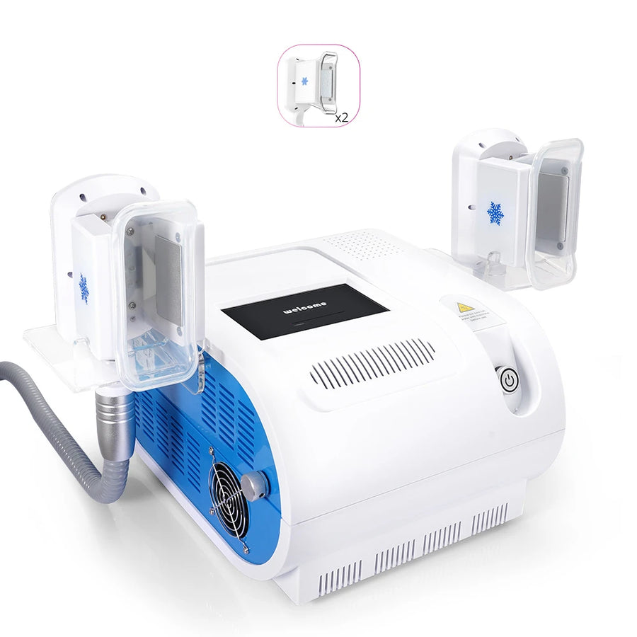 Professional 2 Handles Cooling Vacuum Freezing Machine For SPA