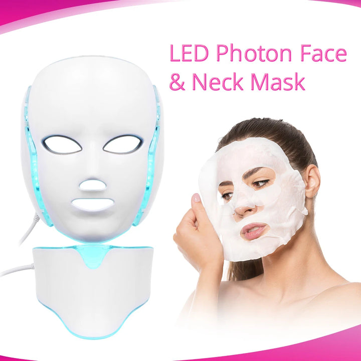 using Color PDT Facial LED Photon Therapy Mask
