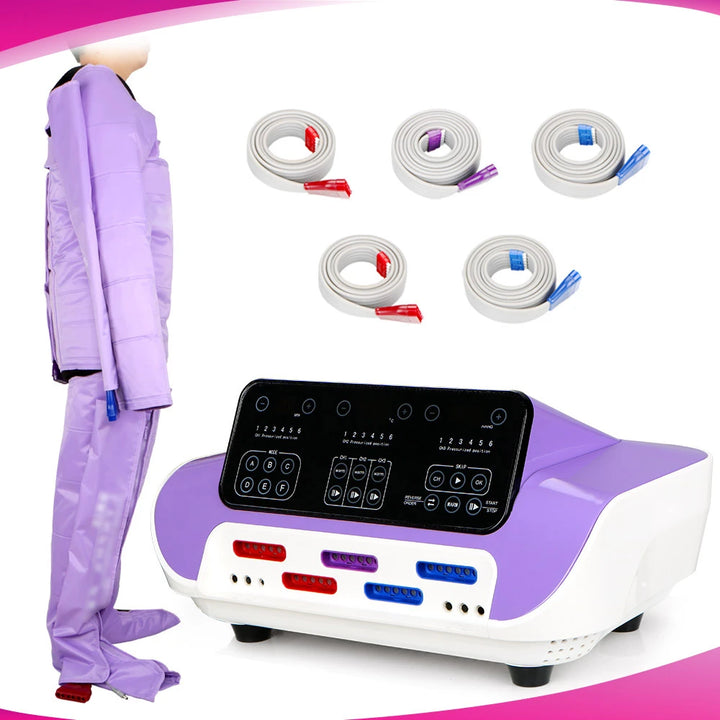 using performance of SPA Pressotherapy Machine