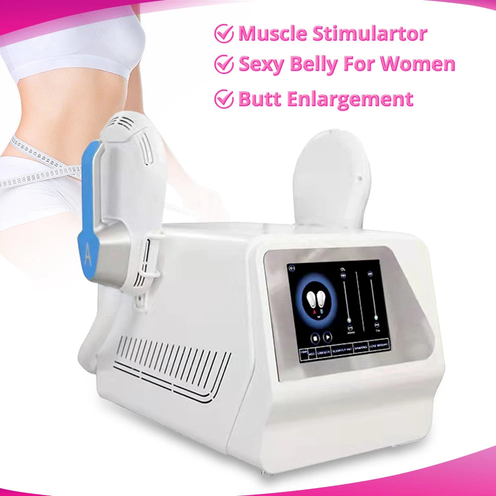 Functions of Two Handles EMS Sculpting Muscle Building Machine