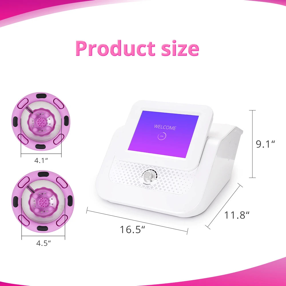 product size of All In One vacuum therapy machine