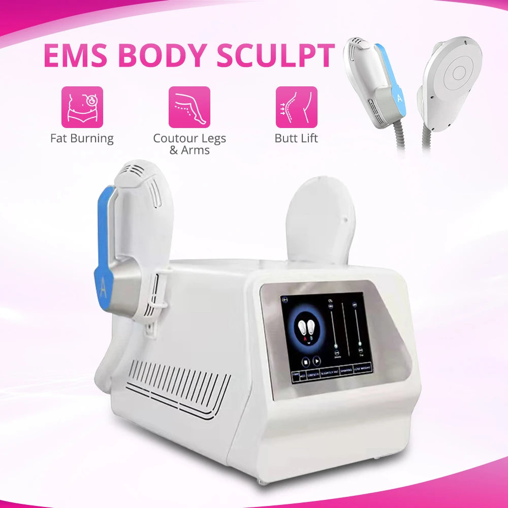 EMS of Two Handles EMS Sculpting Muscle Building Machine