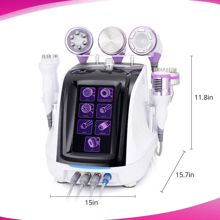 Product size of  9 in 1 Aristorm 40K Cavitation Machine