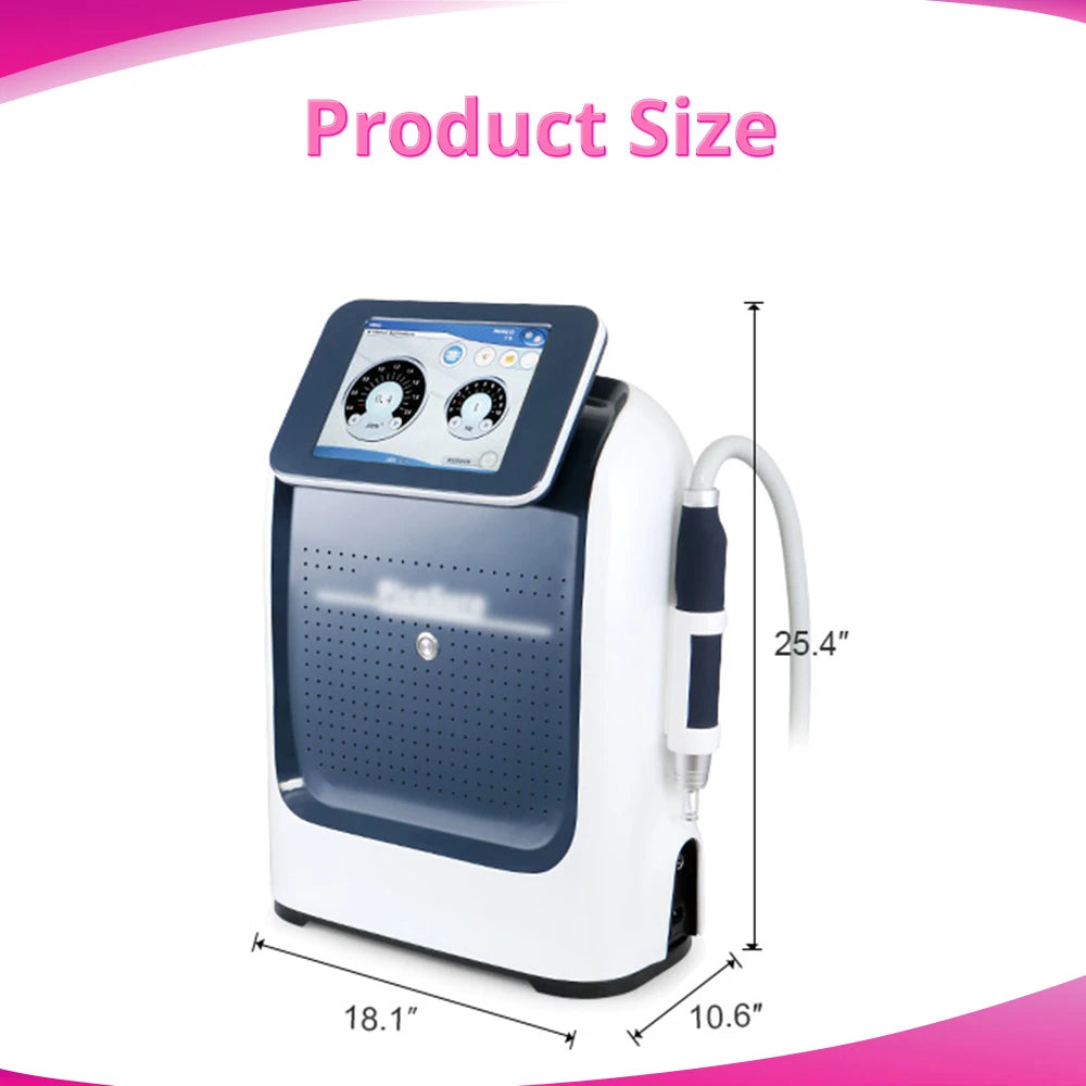 Product size of Picosecond Laser Tattoo Removal Machine