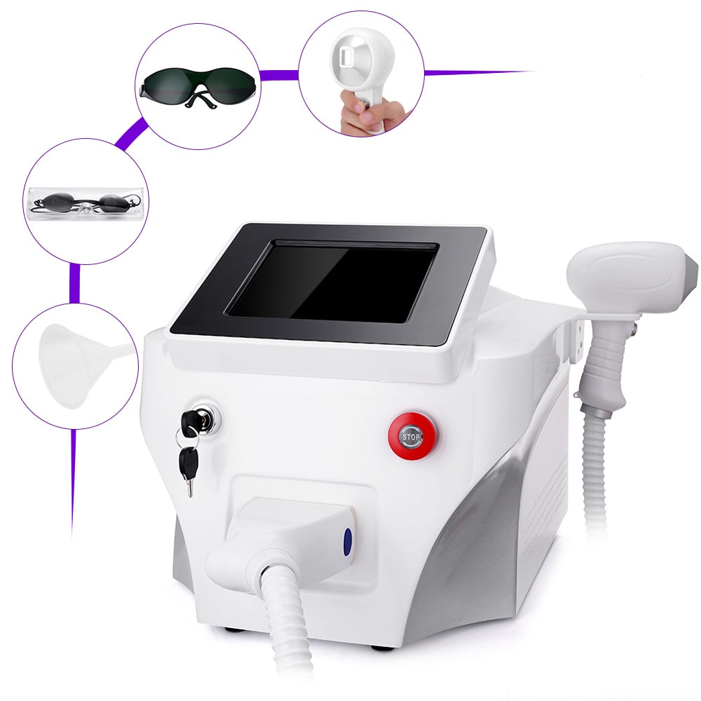 3 In 1 Diode Laser 755nm/808nm/1064nm Hair Removal Machine