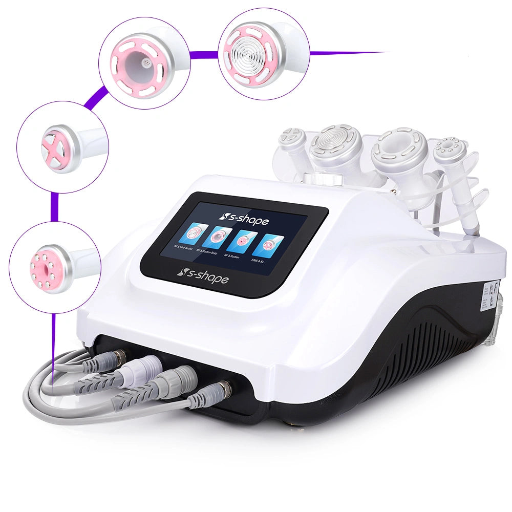 4 In 1 S-SHAPE Ultrasound Cavitation Machine