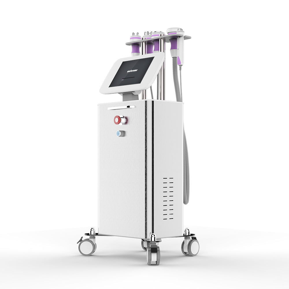 Right side view of Professional Salon Use 5 In 1 Cavitation Machine