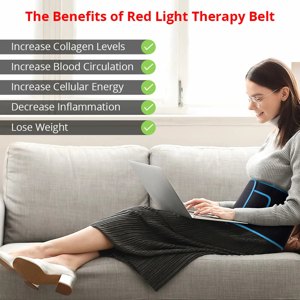 Benefits of Red Light Therapy Lipo Laser Belt
