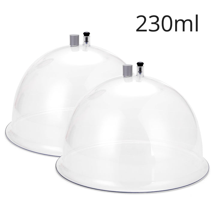 230ml Round Clear Cups