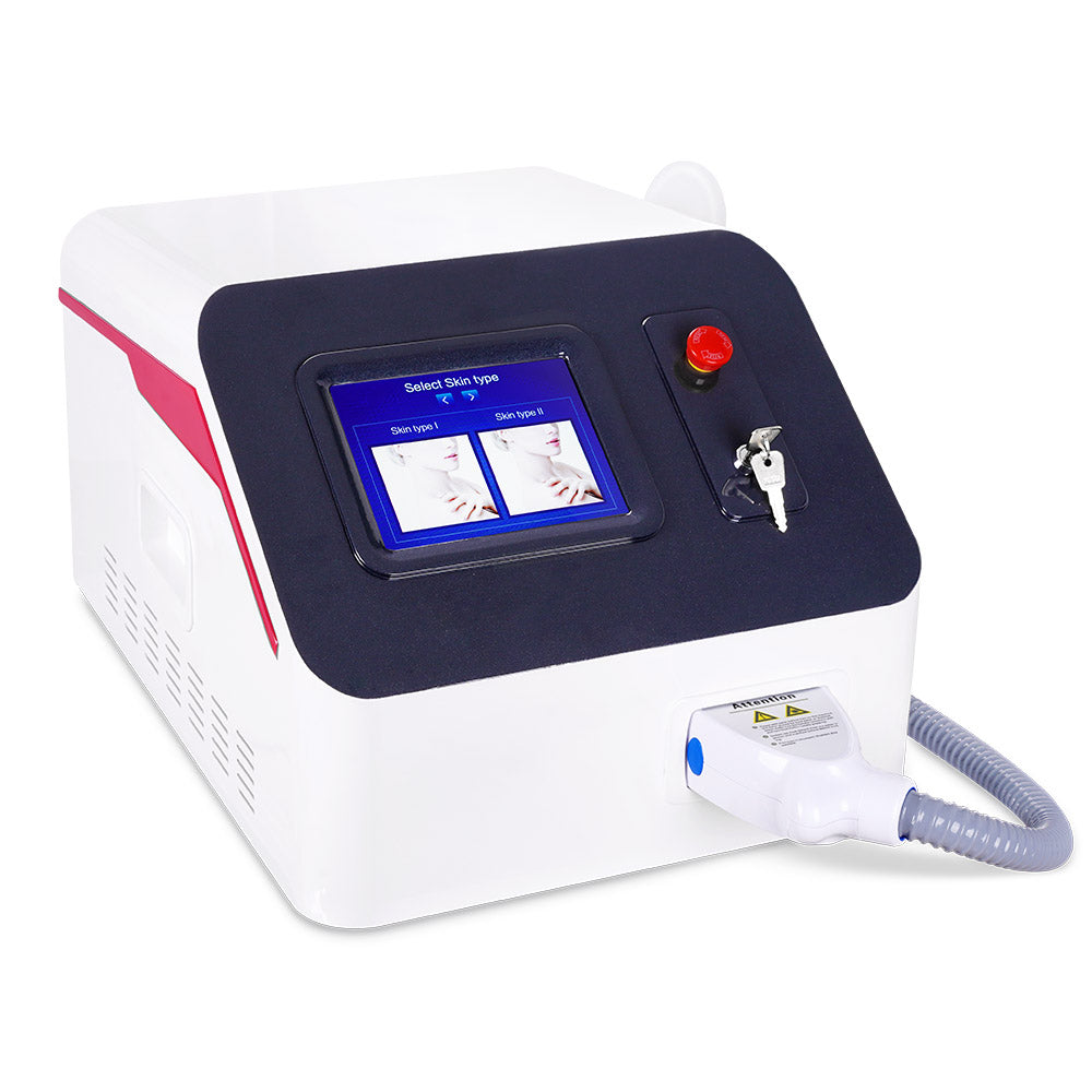 showing Hair Removal Laser Machine