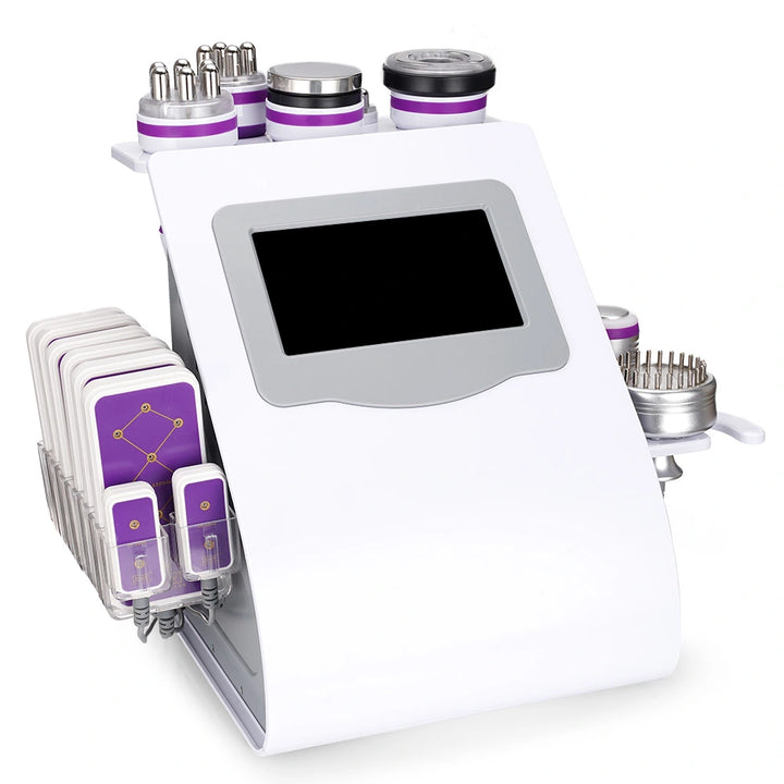 The left side view of 9 In 1 Ultrasonic Cavitation Machine 2