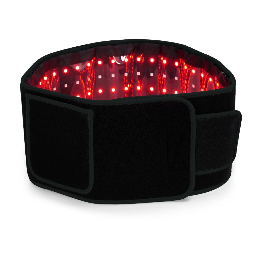 Red color of Red Light Therapy Lipo Laser Belt