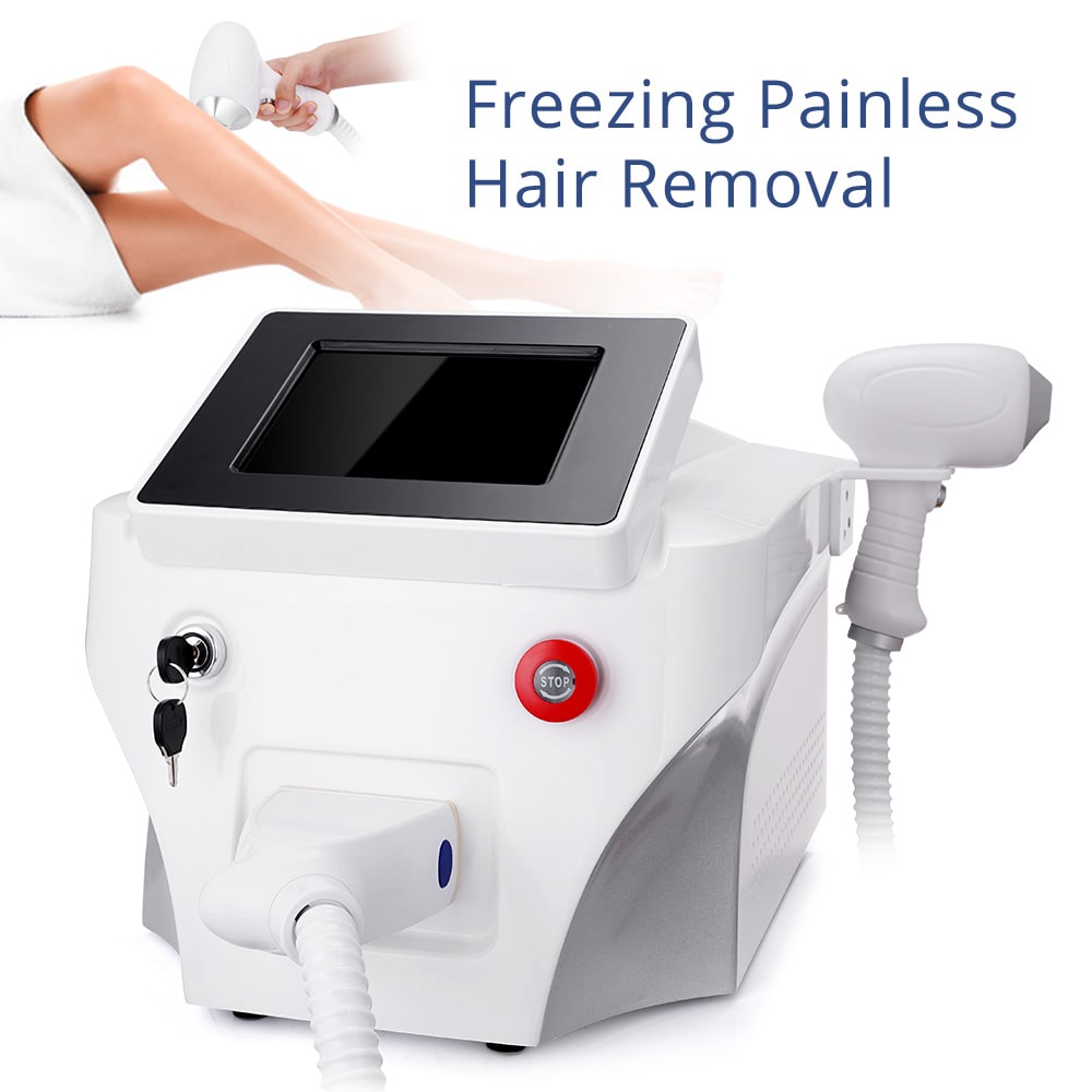 Functions of 3 In 1 Diode Laser 755nm/808nm/1064nm Hair Removal Machine